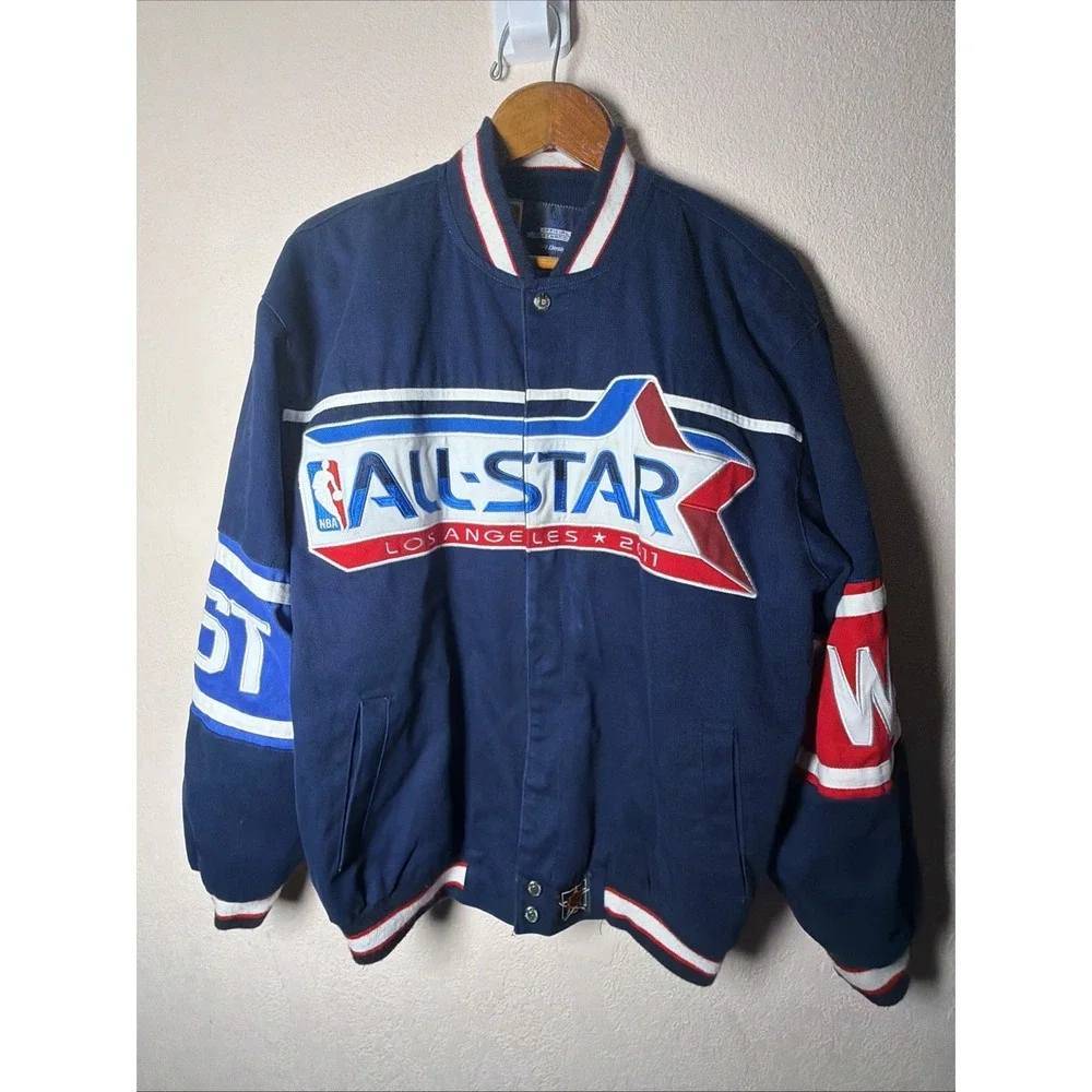 Jeff Hamilton 2011 NBA All Star Los Angeles Jacket Mens M Lakers Kobe Bryant